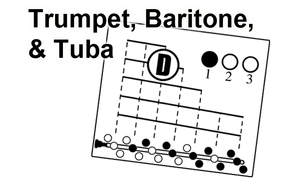Trumpet Tuba Fingering Chart