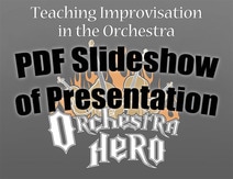 String Orchestra Improvisation Presentation
