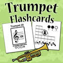Trumpet Flash Cards
