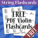 Free Violin Orchestra Flashcards