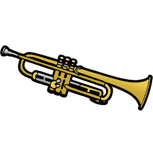 Free Trumpet Clip Art Image PNG
