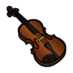 Free Violin Clip Art Image PNG