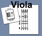 Viola Fingering Flashcards
