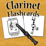 Flashcards for band Flashcards for orchestra