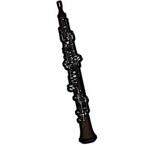 Free Oboe Clip Art Image PNG