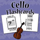 Learn Cello Notes Flash Cards