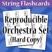 Printable Orchestra Flash Cards