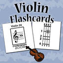 Learn Violin Notes Flash Cards